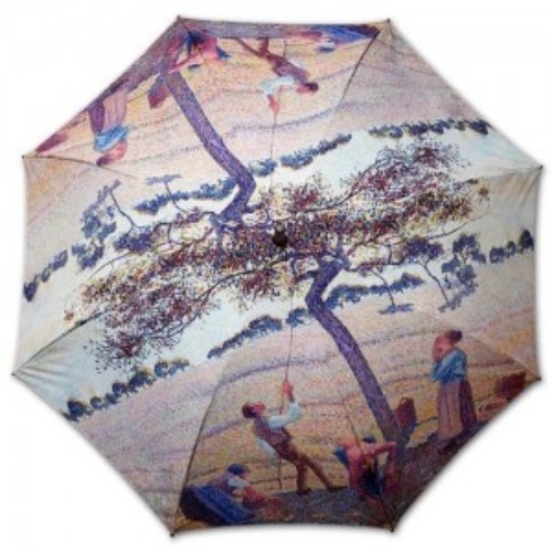 네모네 - 명화 피사로 사과수확 우산(자동,3단자동,5단미니)