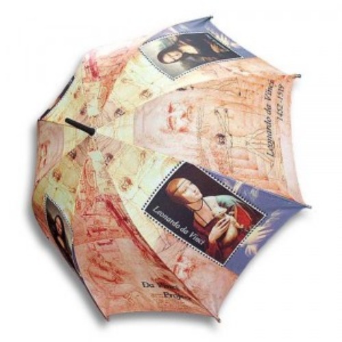 네모네 - 명화 다빈치 자동 우산