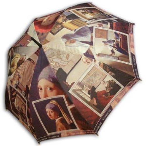 네모네 - 명화 베르메르콜렉션 자동 우산