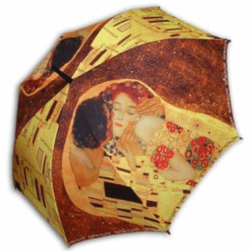 네모네 - 명화 클림트 키스 우산(자동우산,이중자동,3단완전자동,5단미니)