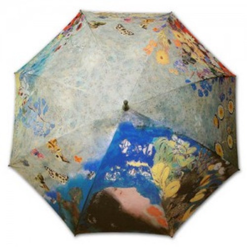 네모네 - 명화 르동 오필리아 우산(자동우산,5단미니,3단자동)