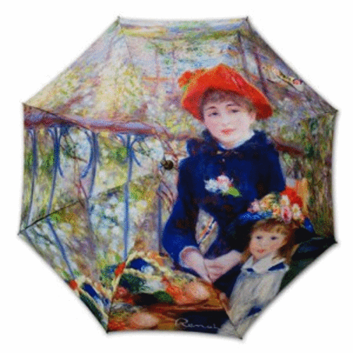 네모네 - 명화 르누아르 두자매 우산(자동우산,3단자동,5단미니,이중자동)