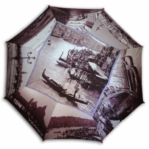 네모네 - 명화 베니스 우산(자동우산,이중자동)