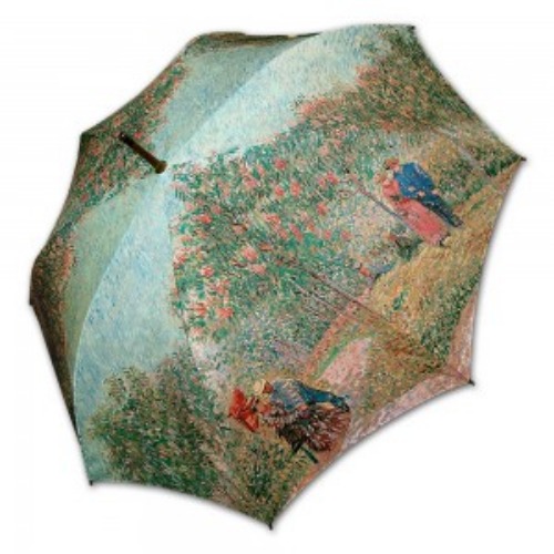 네모네 - 명화 빈센트 반고흐 연인이 있는 정원 우산(자동우산,5단미니,3단자동)