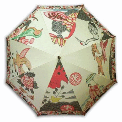 네모네 - 명화 고도리 우산(한폭,자동우산)